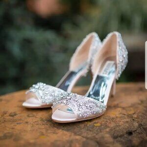 Badgley Mischka Wedding Shoes 6.5
